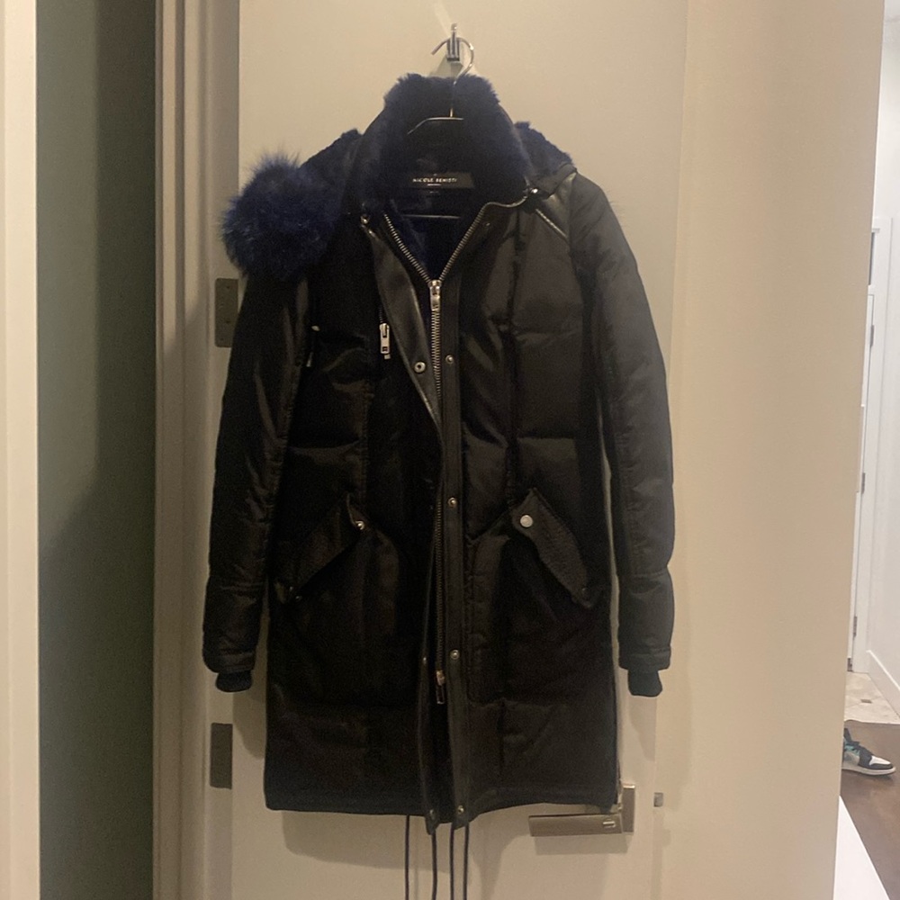 Nicole Benisti fur lined winter jacket